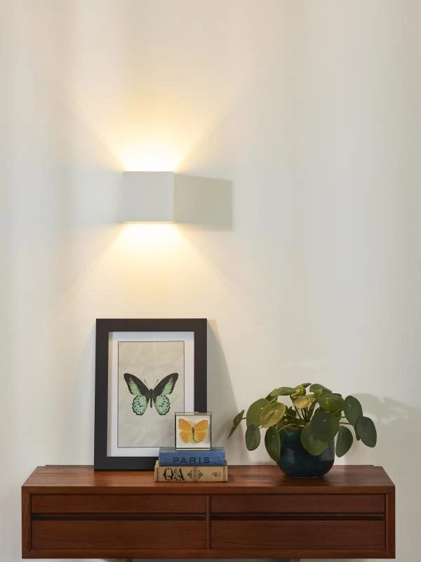 Lucide GIPSY - Wandlamp - 1xG9 - Wit - sfeer 1